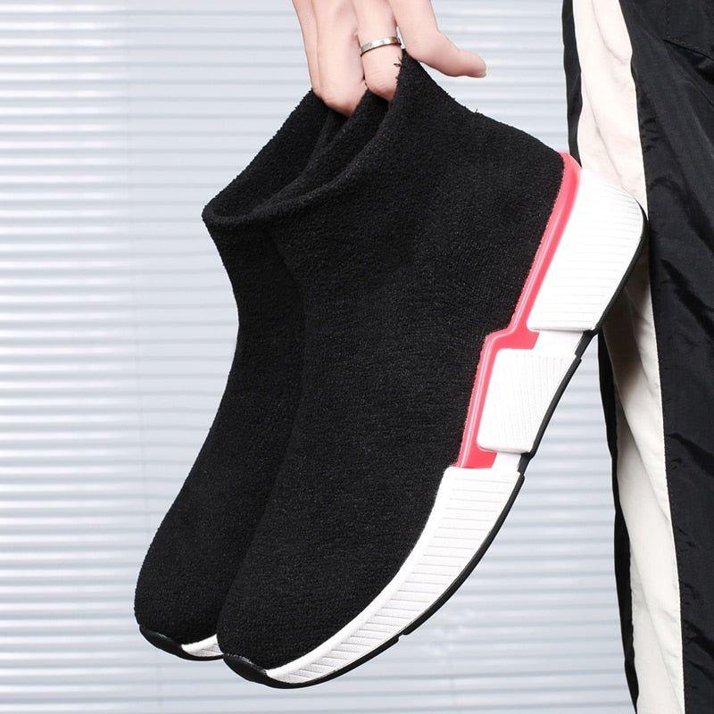 Outdoor High Top Sneakers - Stylische Herren Freizeitschuhe