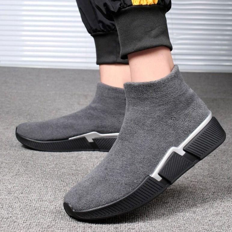 Outdoor High Top Sneakers - Stylische Herren Freizeitschuhe