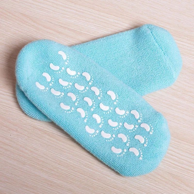 Feuchtigkeitsspendende Socken mit Spa-Gel-Futter