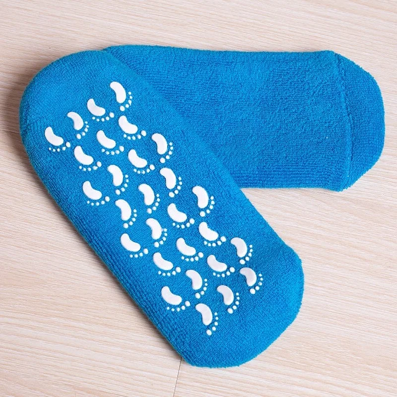 Feuchtigkeitsspendende Socken mit Spa-Gel-Futter