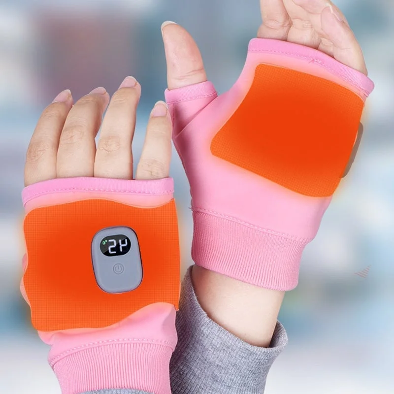 USB-aufladbare beheizbare Handschuhe ohne Finger