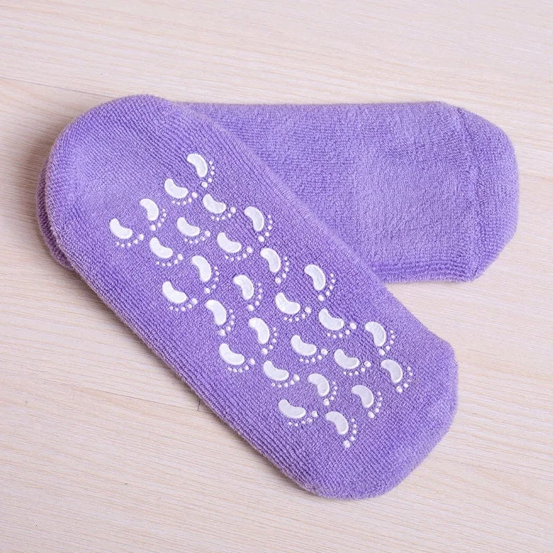 Feuchtigkeitsspendende Socken mit Spa-Gel-Futter