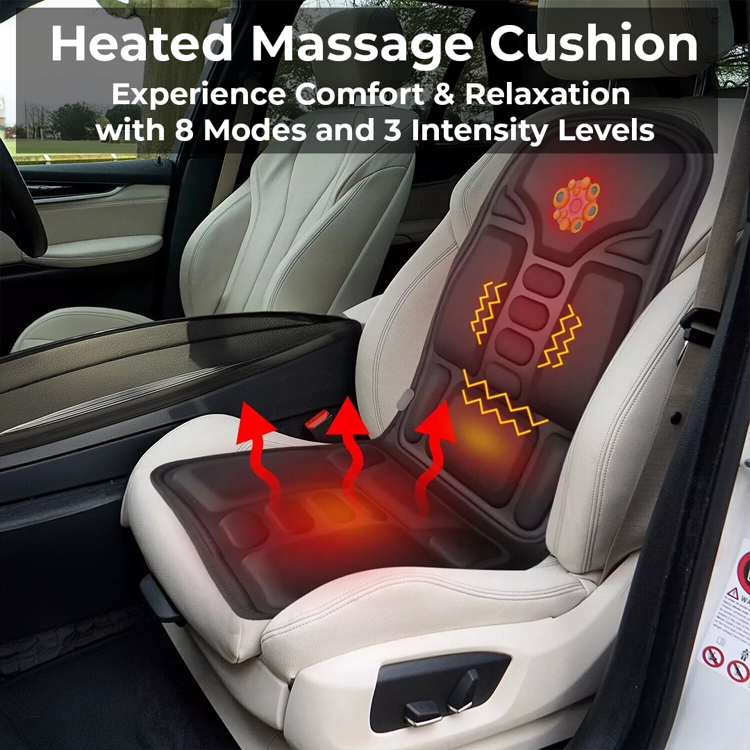Heated Massage Cushion Pad für Stuhl & Auto
