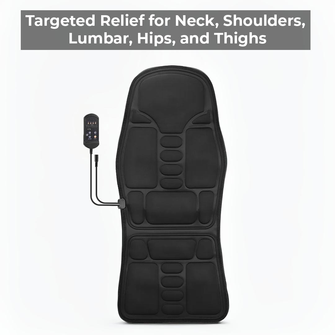 Heated Massage Cushion Pad für Stuhl & Auto