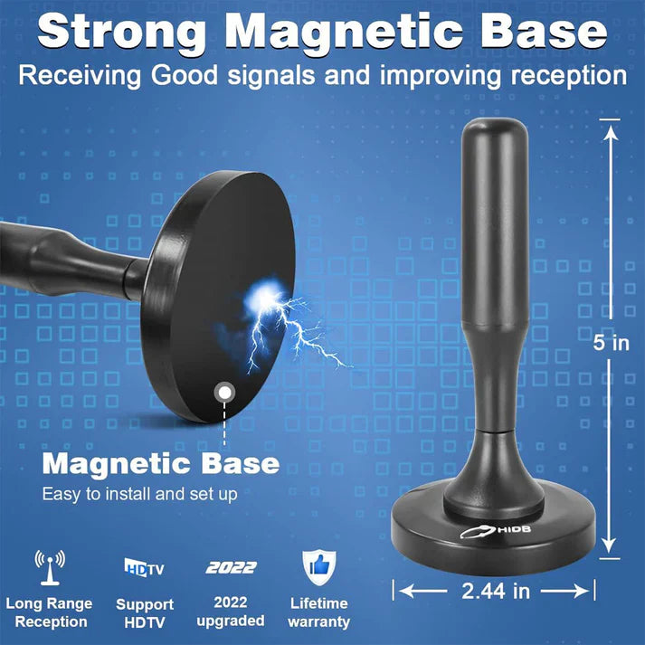 HDTV 4K Magnetische Digitale Antenne