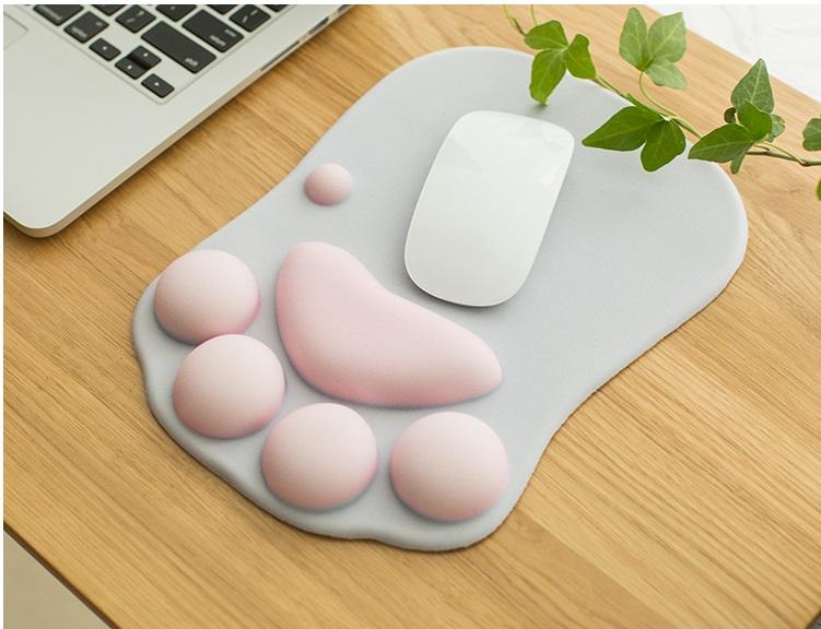 Pawsome Mauspad mit Handgelenkauflage