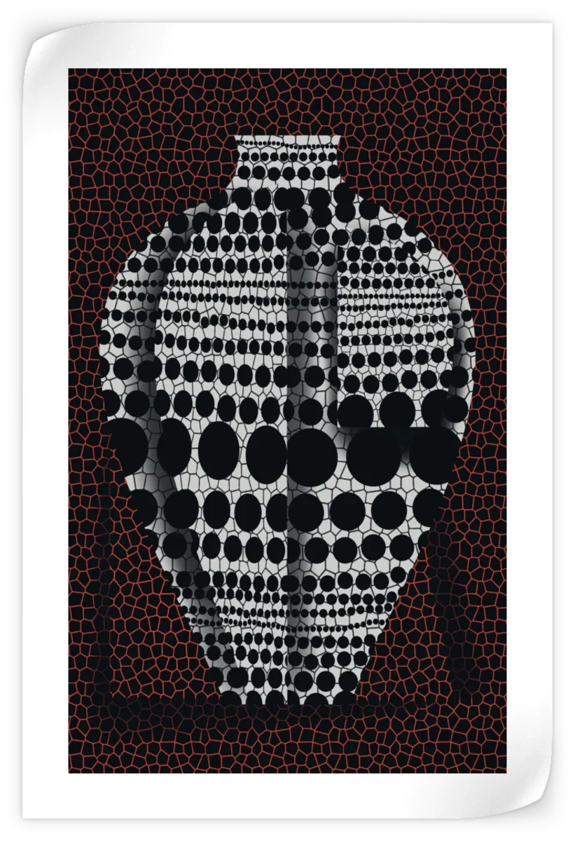 Sandsberg | Illusionäres Vase I Wandkunst