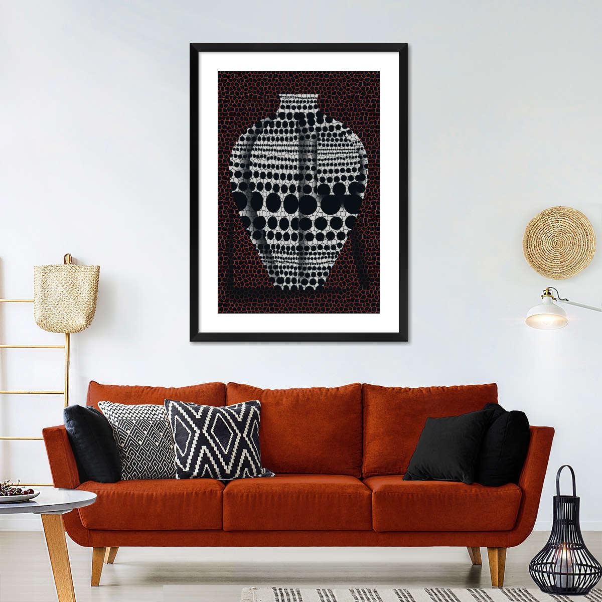 Sandsberg | Illusionäres Vase I Wandkunst