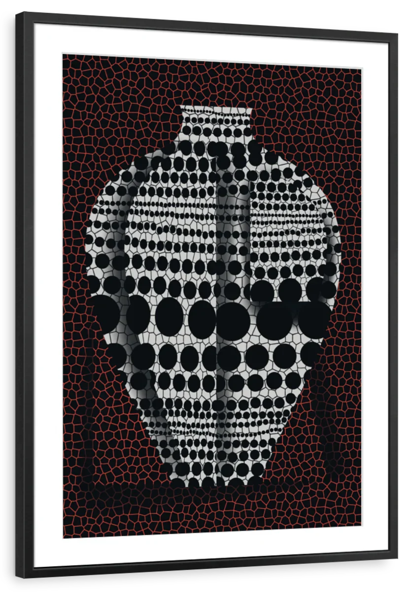 Sandsberg | Illusionäres Vase I Wandkunst