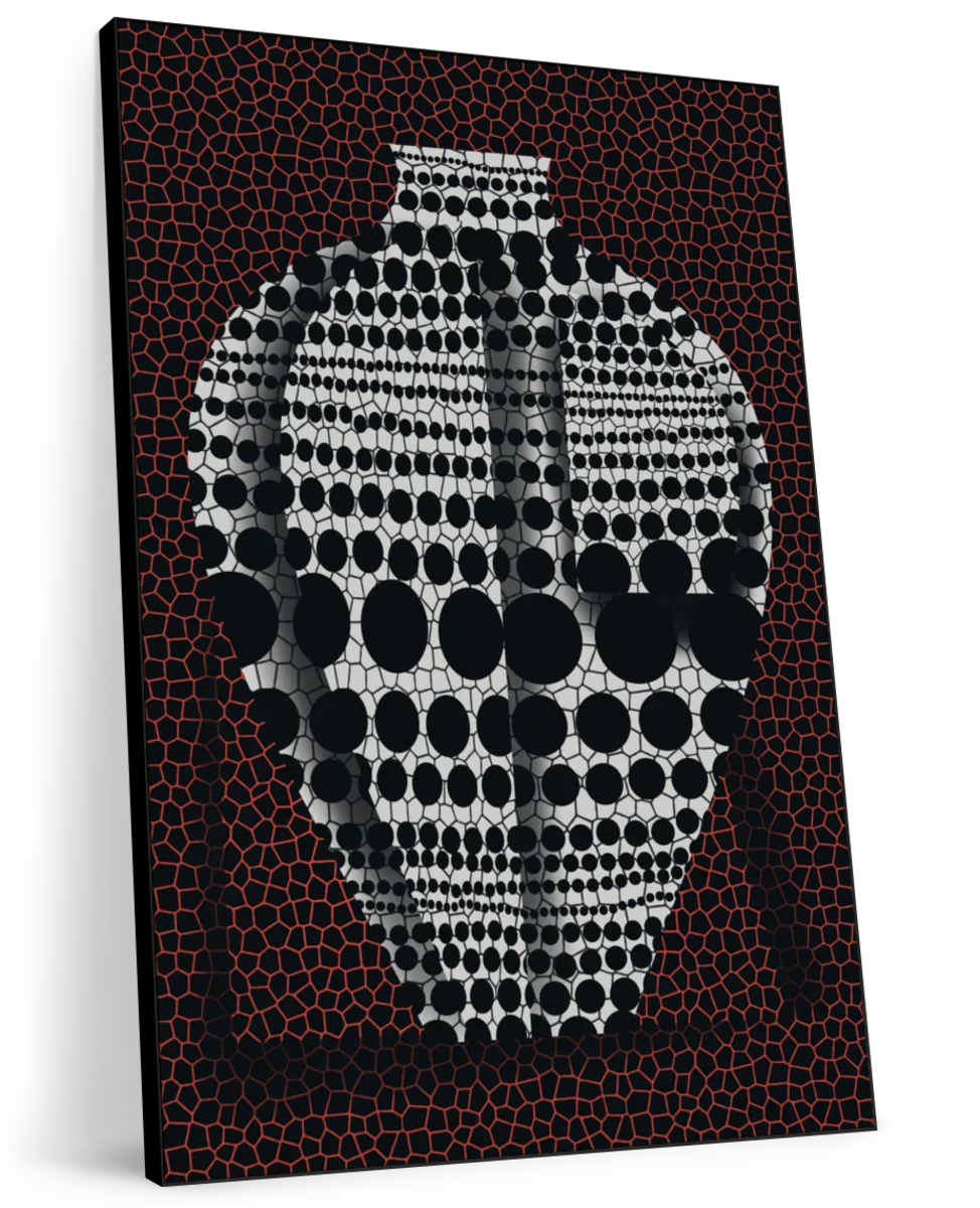 Sandsberg | Illusionäres Vase I Wandkunst