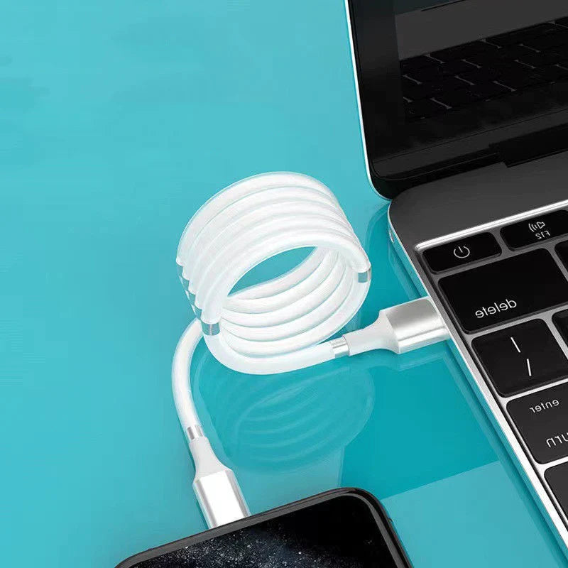 1,8 M ANTI-TANGLE MAGNETISCHES USB-SCHNELLLADUNGSKABEL UND DATENKABEL
