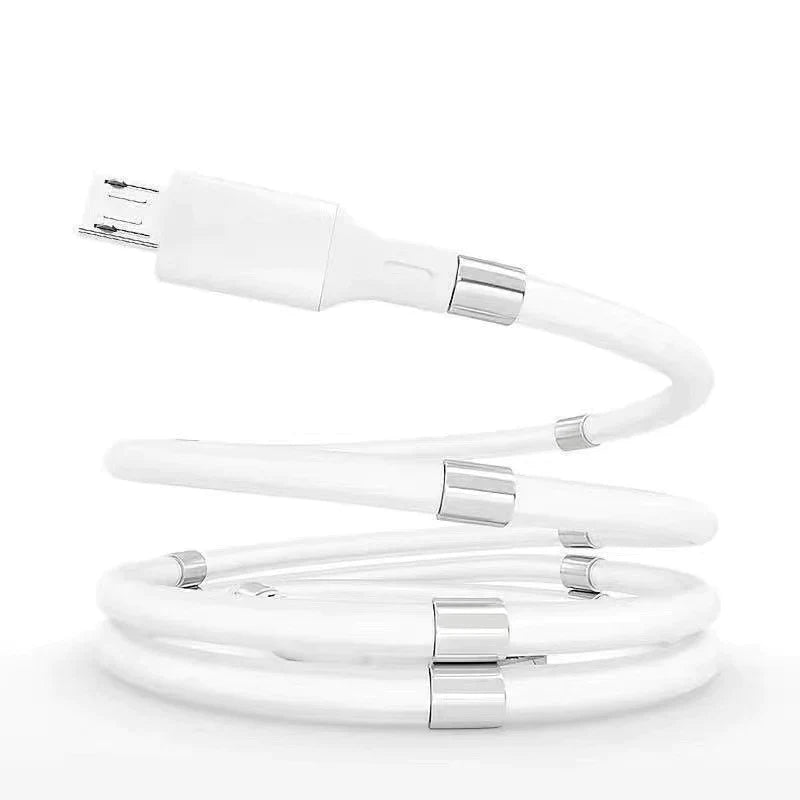 1,8 M ANTI-TANGLE MAGNETISCHES USB-SCHNELLLADUNGSKABEL UND DATENKABEL