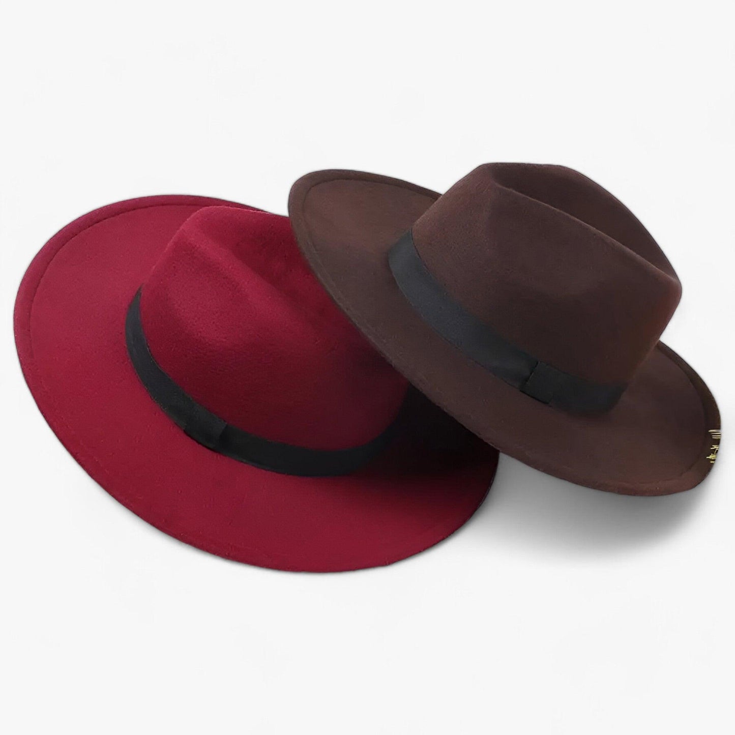Unisex Vintage Wolle Fedora