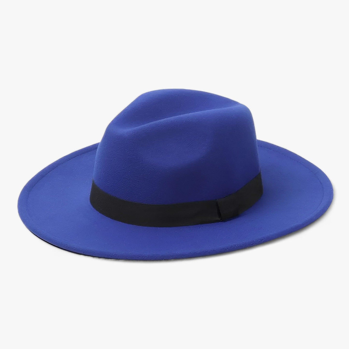 Unisex Vintage Wolle Fedora