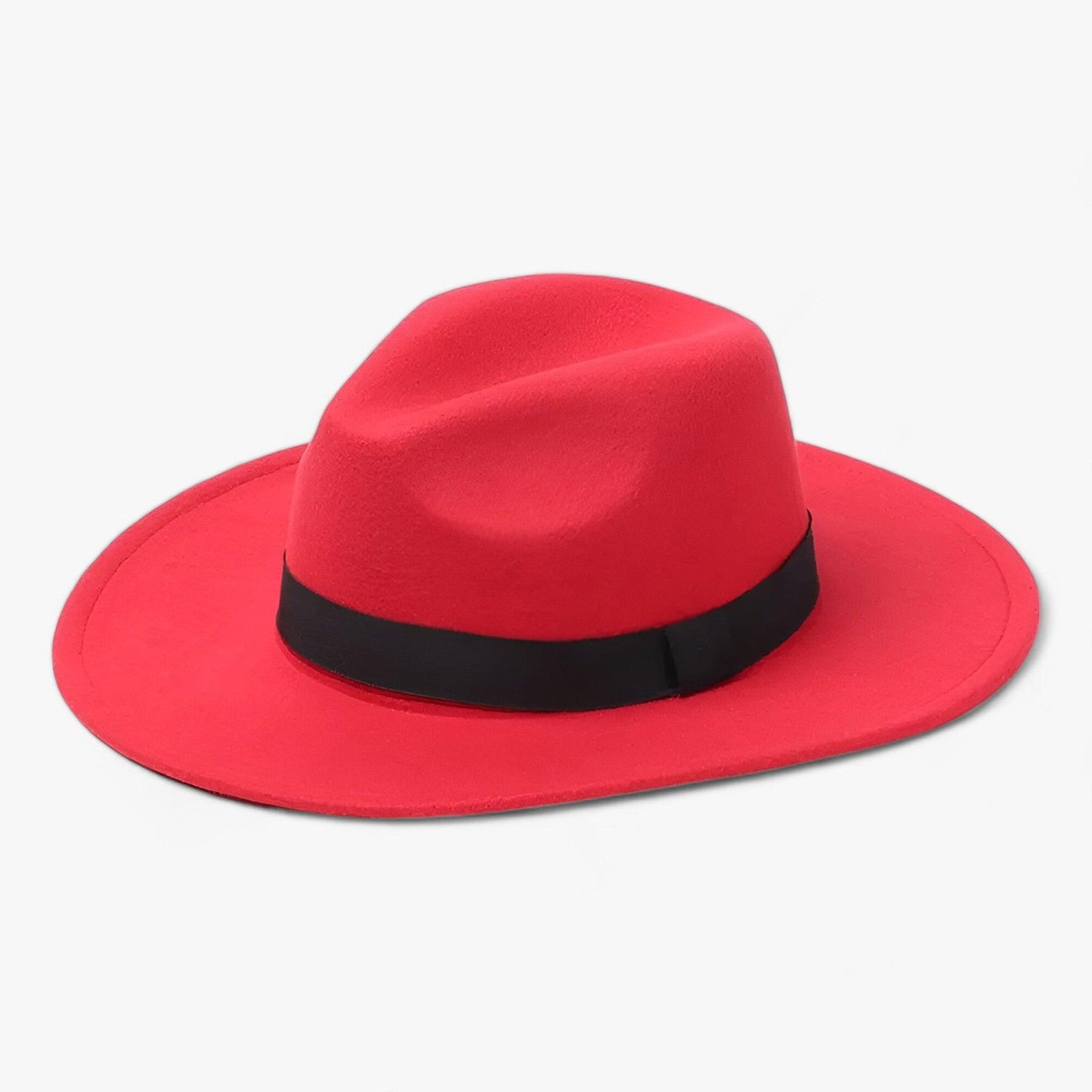 Unisex Vintage Wolle Fedora