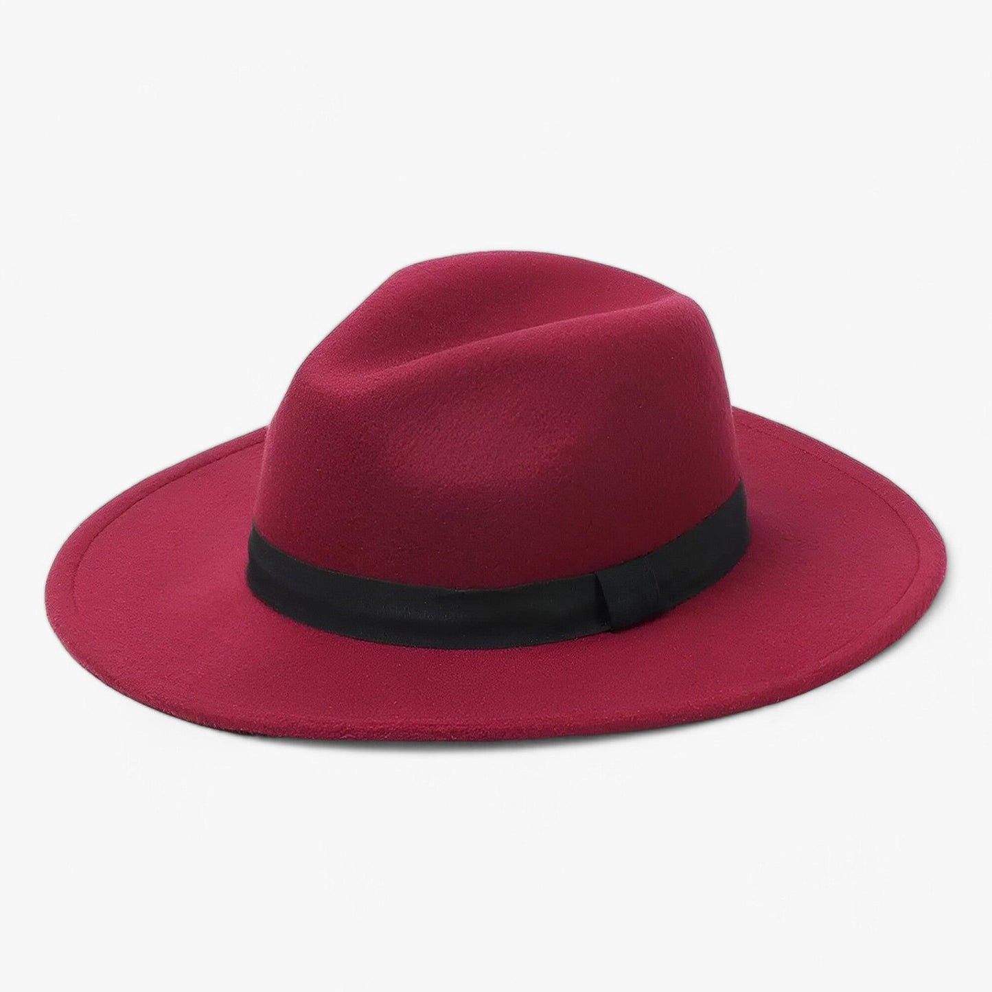 Unisex Vintage Wolle Fedora