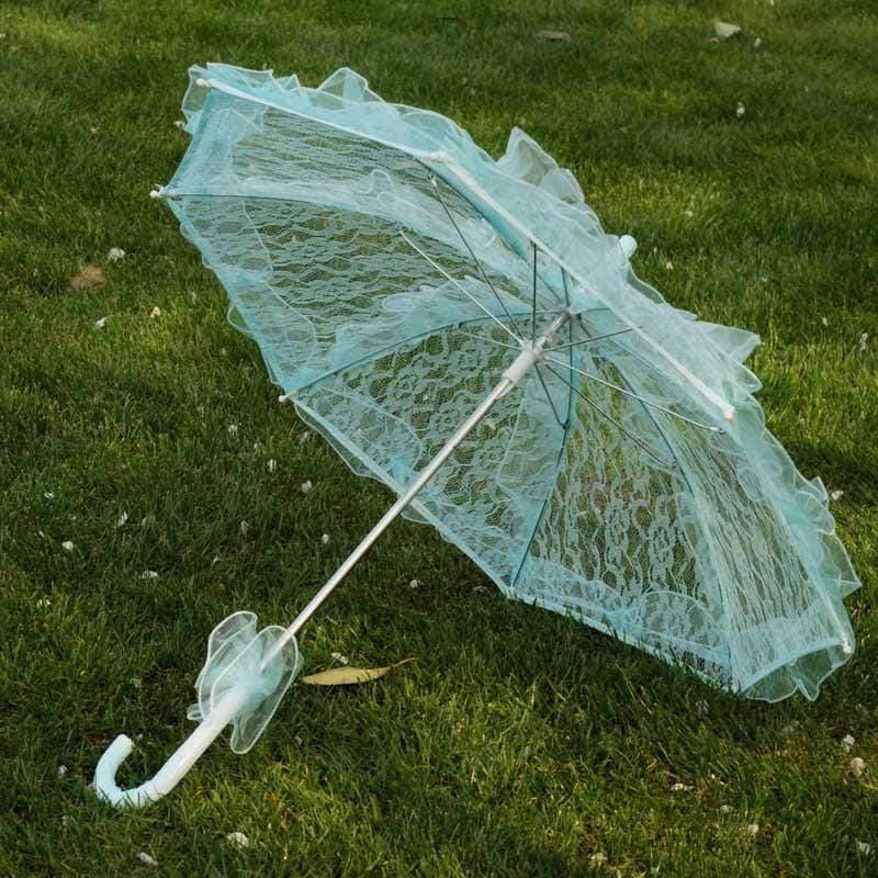 56cm*58cm Spitze Regenschirm Pavillon Handwerk Hochzeit Dekoration Kinder Kinder Fotografie Requisiten