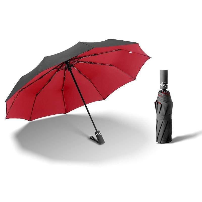 Luxus Winddicht Faltender Automatischer Blau Himmel&Weiße Wolken Regenschirm Für Frauen Männer UV Auto Sonnen Regen Regenschirm Damen YD063