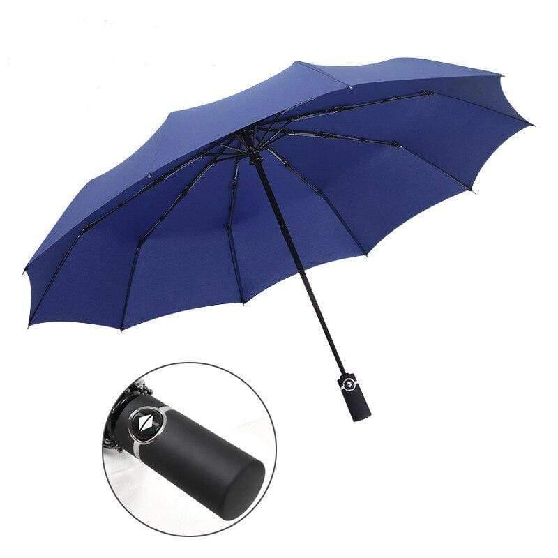Luxus Winddicht Faltender Automatischer Blau Himmel&Weiße Wolken Regenschirm Für Frauen Männer UV Auto Sonnen Regen Regenschirm Damen YD063