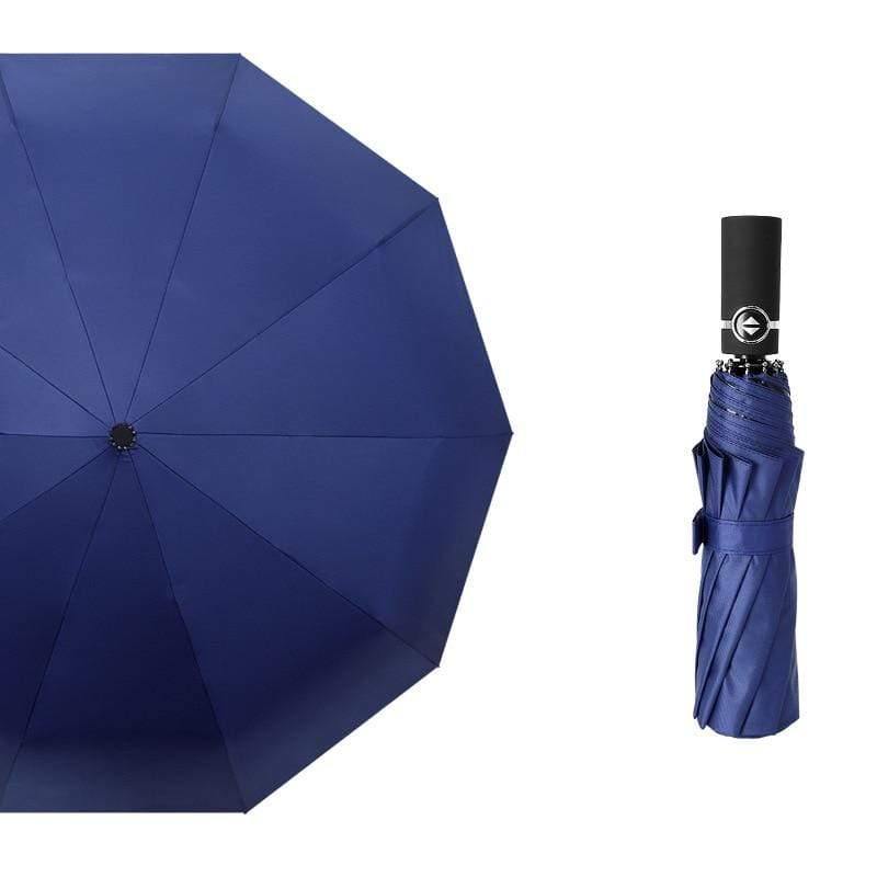 Luxus Winddicht Faltender Automatischer Blau Himmel&Weiße Wolken Regenschirm Für Frauen Männer UV Auto Sonnen Regen Regenschirm Damen YD063
