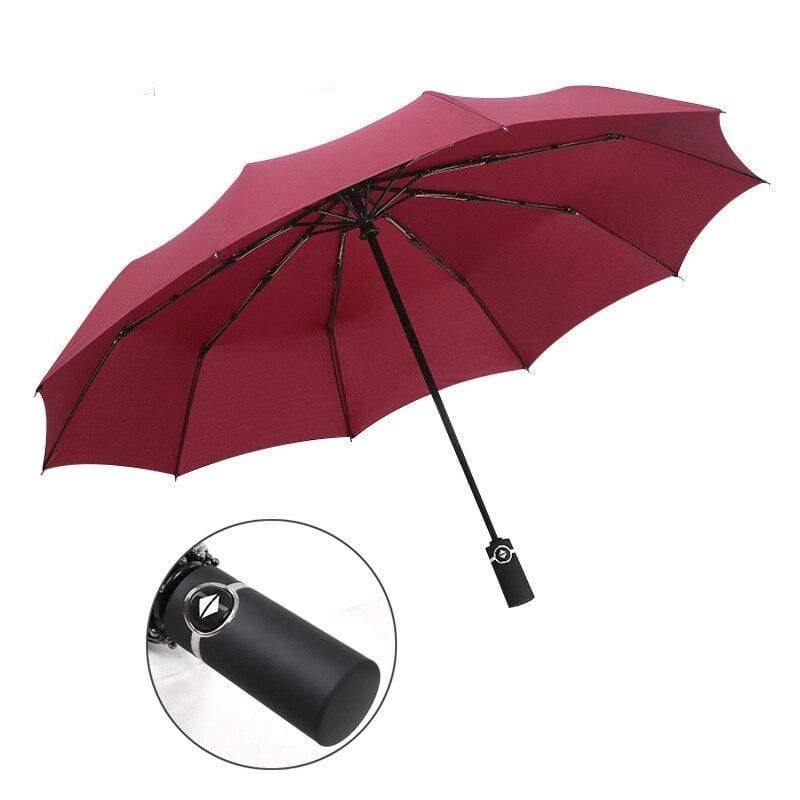 Luxus Winddicht Faltender Automatischer Blau Himmel&Weiße Wolken Regenschirm Für Frauen Männer UV Auto Sonnen Regen Regenschirm Damen YD063