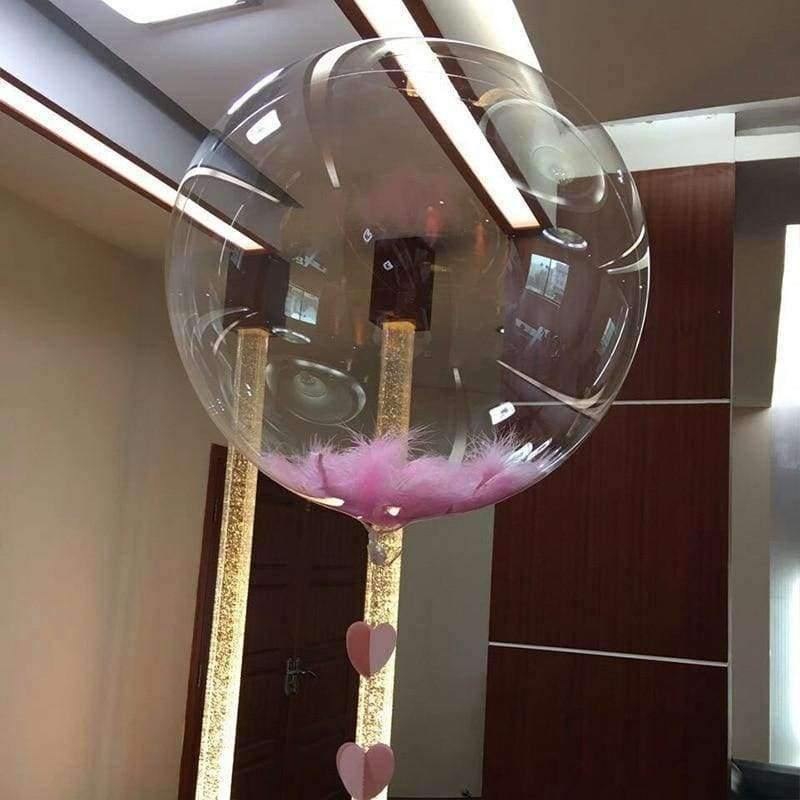 10 Stück Keine Falten Klare Ballons Transparent DIY Helium Ballons Globos Geburtstag Hochzeit Party Dekorbedarf Bubble Ballon Geschenke