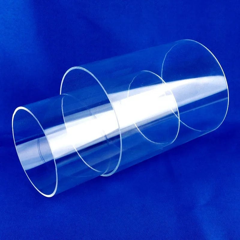 110~160mm Transparent Klar Plexiglas Rohr Wohnkultur Stress Relief MINI Aquarium Fisch Tank DIY Zubehör Acryl Rohr