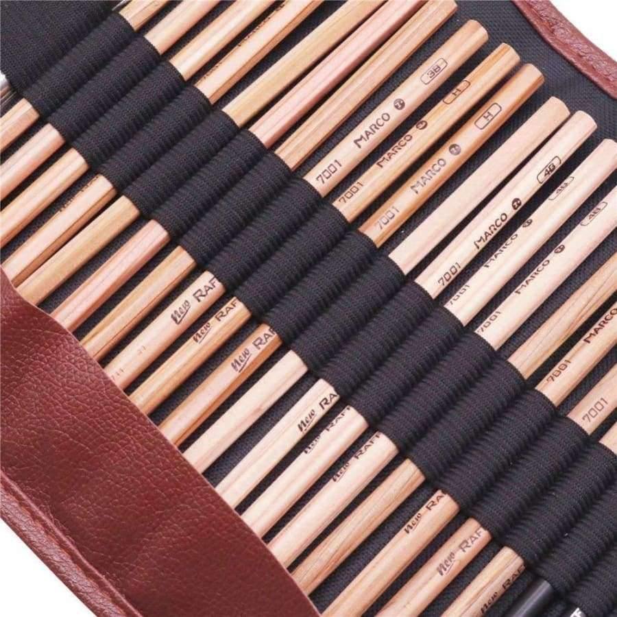 18 Sketch Bleistift Set Malset Künstler Mal Liebhaber Anfänger Set Enthält Skizze Kohle Kunstbedarf