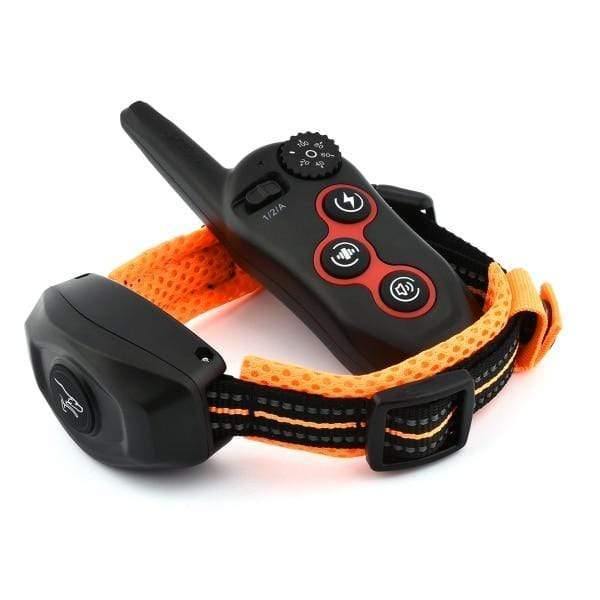 2 In 1 Hunde Trainingshalsband & Anti-Bell-Halsband 400M Wiederaufladbares Hunde Elektrisches Halsband Wasserdicht Fernbedienung Hund Haustier Produkt