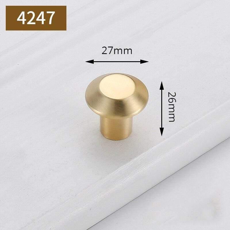 Moderne Gold Schrankgriffe Solide Zinklegierung Küchen-Schrank Ziehknöpfe Möbelschlösser Türbeschläge Dekoration