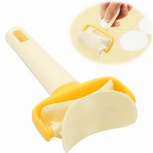 3Stk/Set Rollende Keks Ravioli Schneider Küchengeräte Rollender Gezackter Kreis Schneider Rollender Quadratischer Schneider