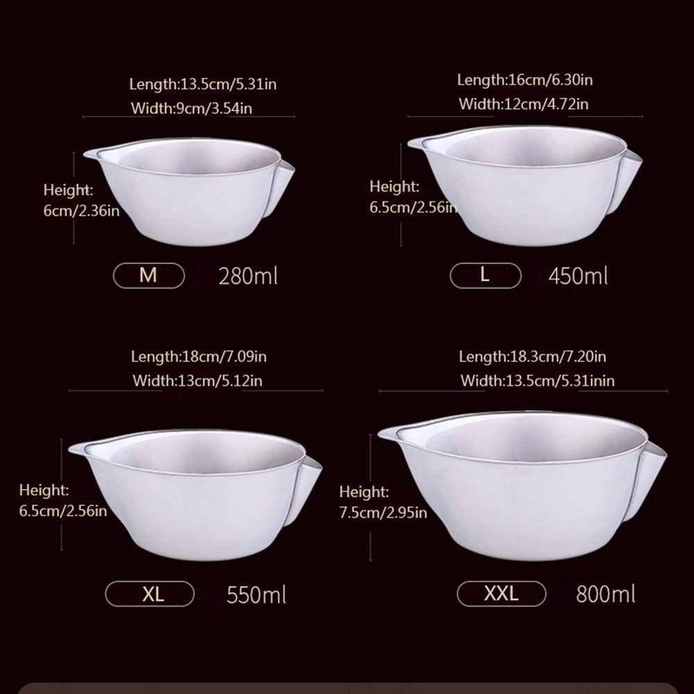 4 Größen Edelstahl Soßen Öl Suppe Fett Separator Fett Öler Filter Sieb Schüssel Küchen Öl Suppe Sieb Tasse Kochwerkzeug