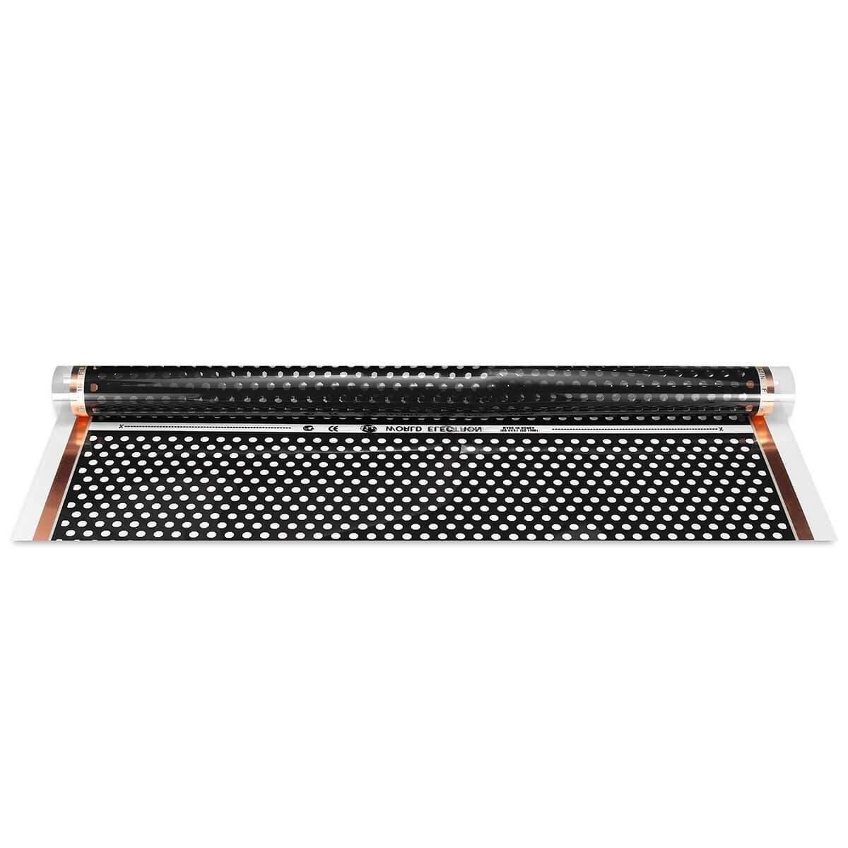 80x200cm 220W Infrarot Fußbodenheizungsfolie Elektrisch Hochwertige Carbonfaser Elektrische Heizmatte Fußbodenheizungsfolie