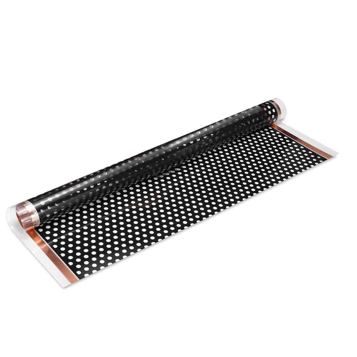 80x200cm 220W Infrarot Fußbodenheizungsfolie Elektrisch Hochwertige Carbonfaser Elektrische Heizmatte Fußbodenheizungsfolie