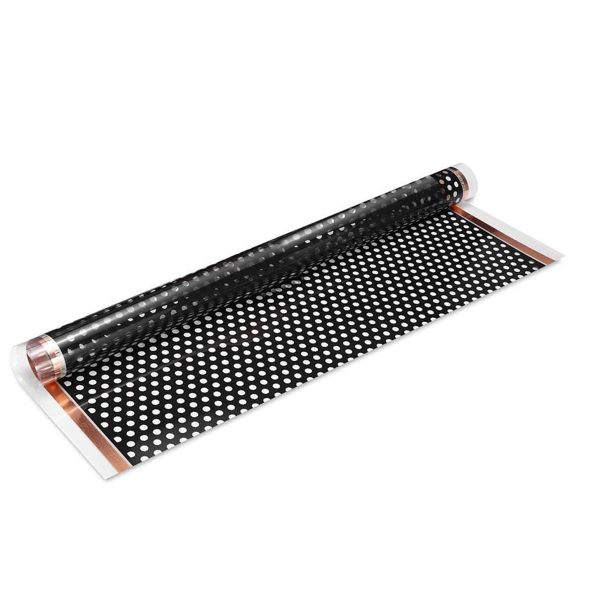 80x200cm 220W Infrarot Fußbodenheizungsfolie Elektrisch Hochwertige Carbonfaser Elektrische Heizmatte Fußbodenheizungsfolie