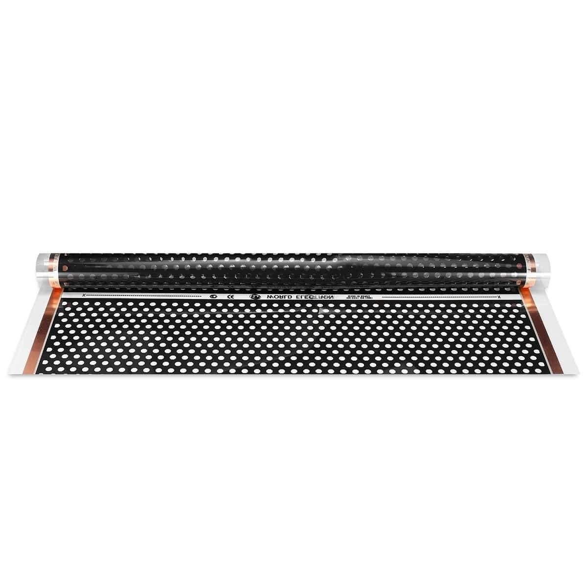 80x200cm 220W Infrarot Fußbodenheizungsfolie Elektrisch Hochwertige Carbonfaser Elektrische Heizmatte Fußbodenheizungsfolie