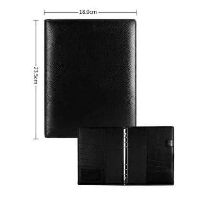 Echtes Leder Logo Anpassbare A5 Notizbuch Rindsleder Reisende Lose Blätter Büro Gewerbliche Schreibblöcke Tagebuch Ringe Binder