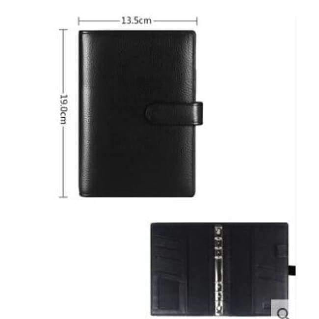 Echtes Leder Logo Anpassbare A5 Notizbuch Rindsleder Reisende Lose Blätter Büro Gewerbliche Schreibblöcke Tagebuch Ringe Binder