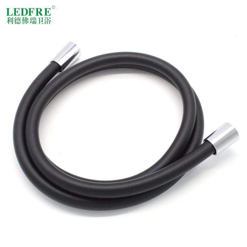 LEDFRE PVC Duschschlauch Silber PVC Schlauch Sanitär Flexibler Schlauch Für Badezimmer Handheld Duschkopf F1/2*F1/2 Für 16" 40" 60" 80"