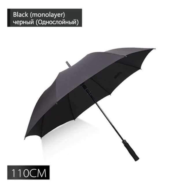 130cm large umbrella men's golf umbrella windproof double-layer automatic long-handled umbrella ladies men's