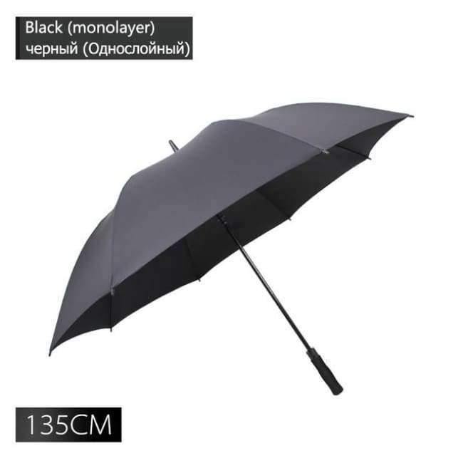 130cm large umbrella men's golf umbrella windproof double-layer automatic long-handled umbrella ladies men's