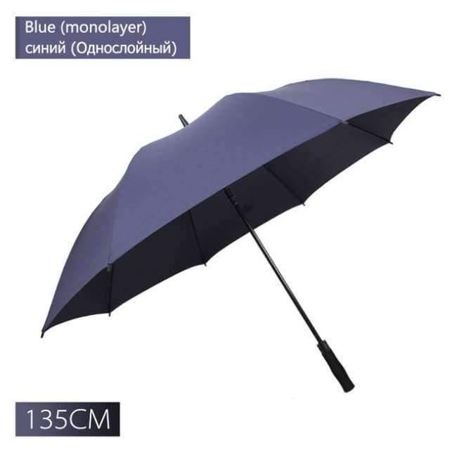 130cm large umbrella men's golf umbrella windproof double-layer automatic long-handled umbrella ladies men's