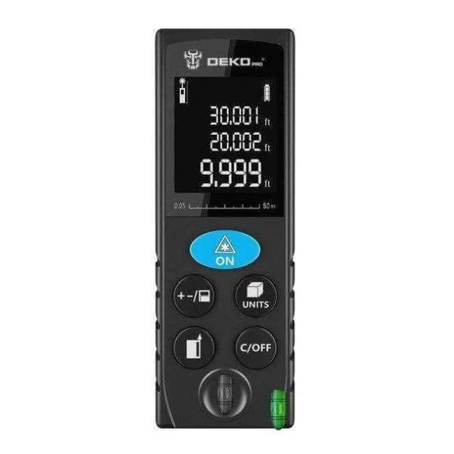 DEKO LRD110 Handheld Laser Distance Measuring Device 40M 60M 80M 100M Mini Laser Distance Measurer Laser Tape Distance Measurer Diastimeter Measuring