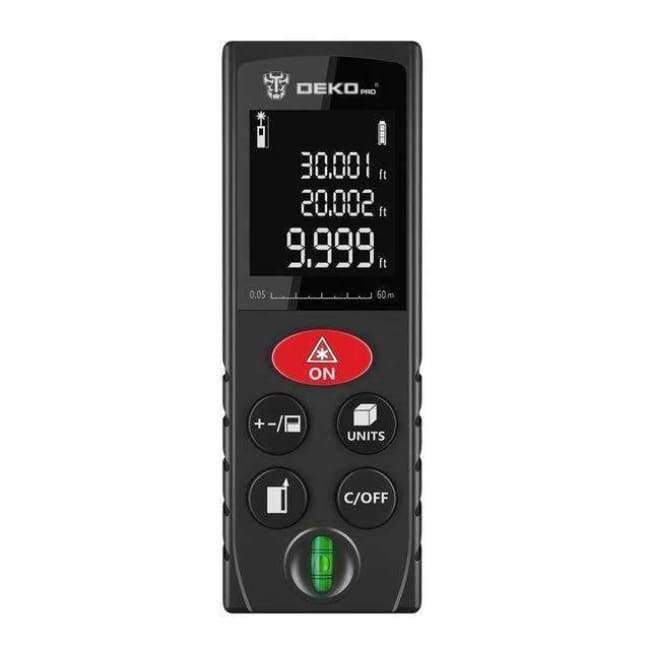 DEKO LRD110 Handheld Laser Distance Measuring Device 40M 60M 80M 100M Mini Laser Distance Measurer Laser Tape Distance Measurer Diastimeter Measuring
