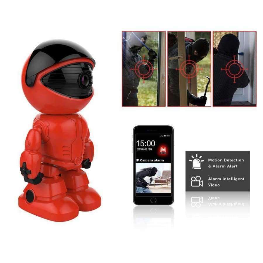 Hiseeu Wireless Robot IP Kamera 960P WIFI CCTV HD Baby Monitor Fernbedienung Sicherheitskamera Netzwerk WLAN Zwei-Wege-Audio