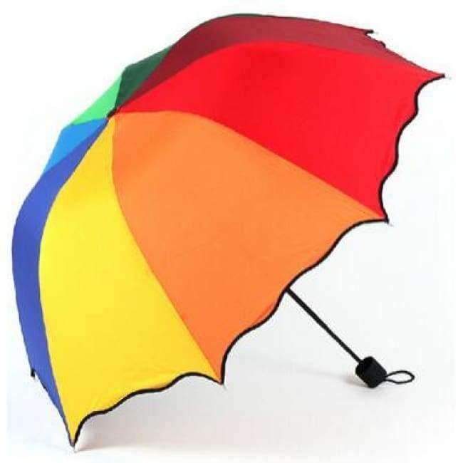 Frauen Regen Regenschirm 4 Faltbare Damen Regenschirme Griff Bequem Stark Marke Princess Craft 92CM Outdoor Reise