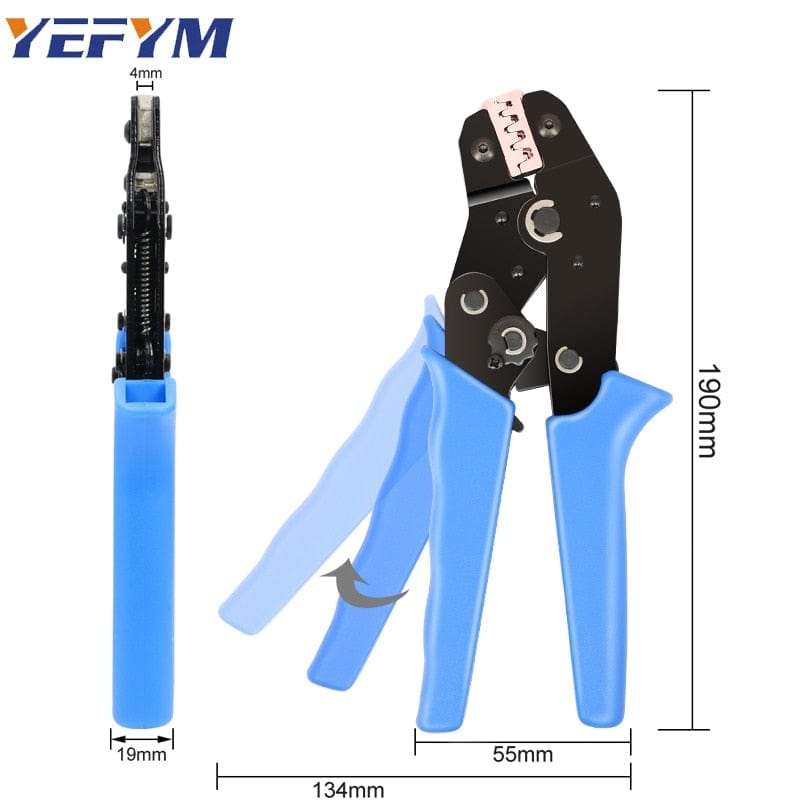 Crimping tool SN-48BS/2549 for Tab 2.8 4.8 6.3 XH2.54 SM2.5 DuPont2.54 connections Auto plug cable electrician tool set