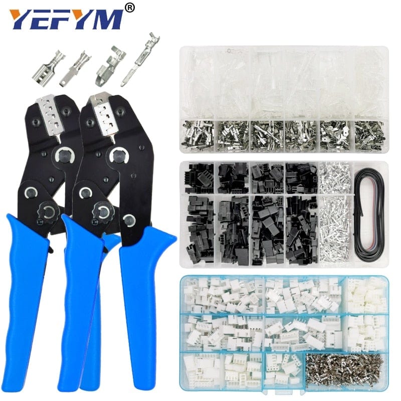 Crimping tool SN-48BS/2549 for Tab 2.8 4.8 6.3 XH2.54 SM2.5 DuPont2.54 connections Auto plug cable electrician tool set