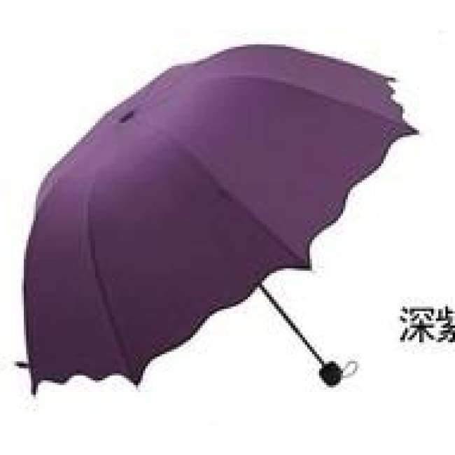 Frauen Regen Regenschirm 4 Faltbare Damen Regenschirme Griff Bequem Stark Marke Princess Craft 92CM Outdoor Reise