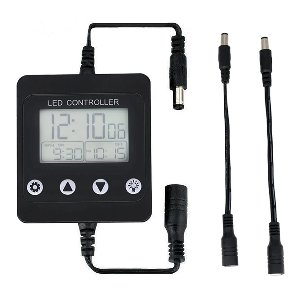 Aquarium Dimmsteuerung Fischtank LED Licht Timer Dimmer Controller Vollspektrum Beleuchtung Zubehör und Ausrüstung